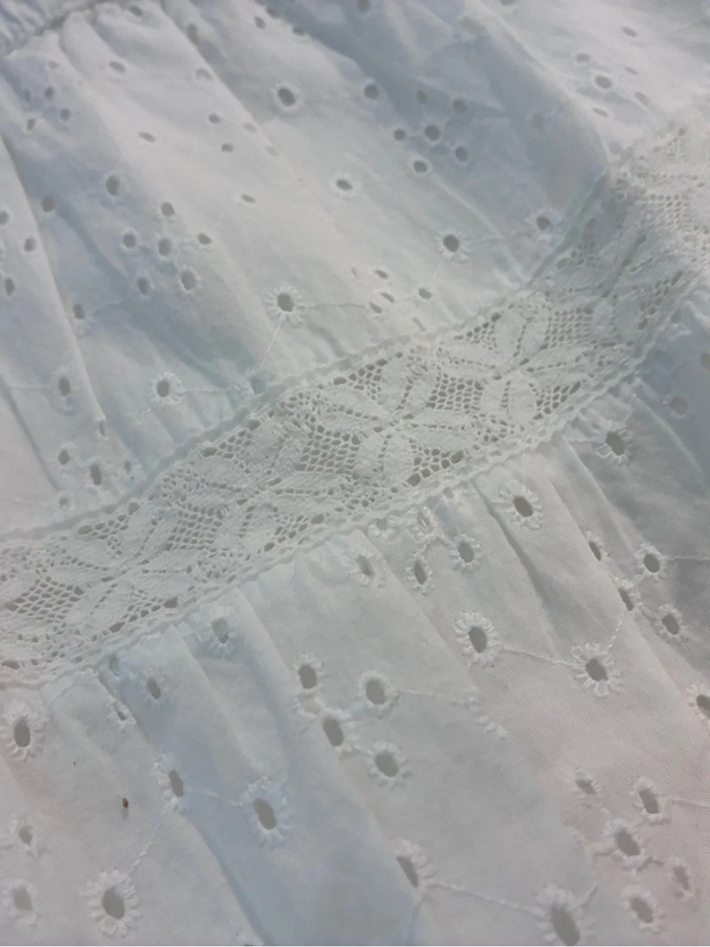 Abound‎ White Eyelet Mini Skirt